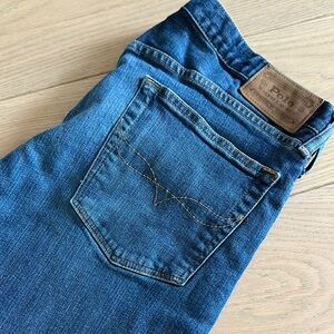 Ralph Lauren Men’s Relaxed Blue Denim Jeans
